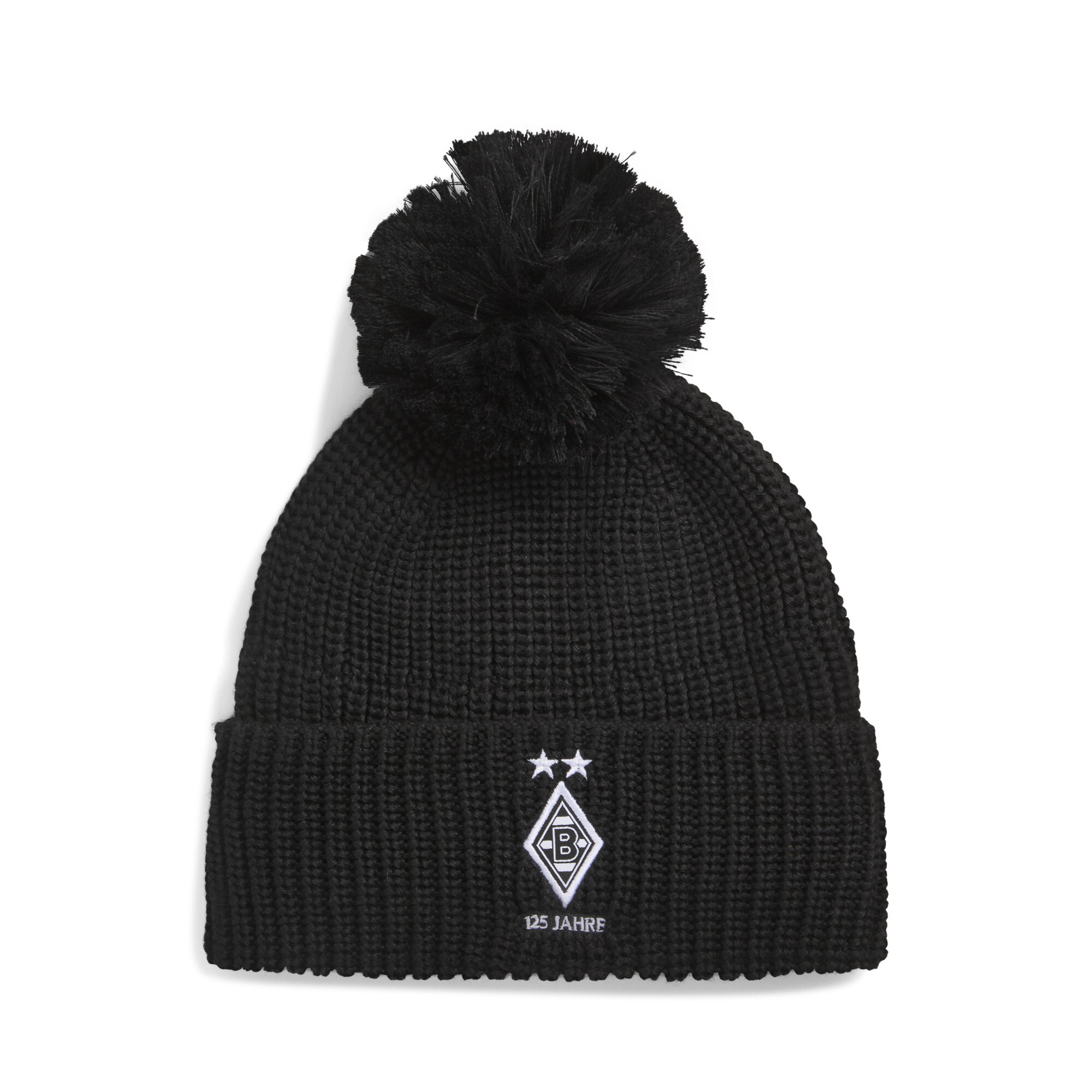 PUMA Borussia MÃ¶nchengladbach Essentials beanie, Zwart/Wit