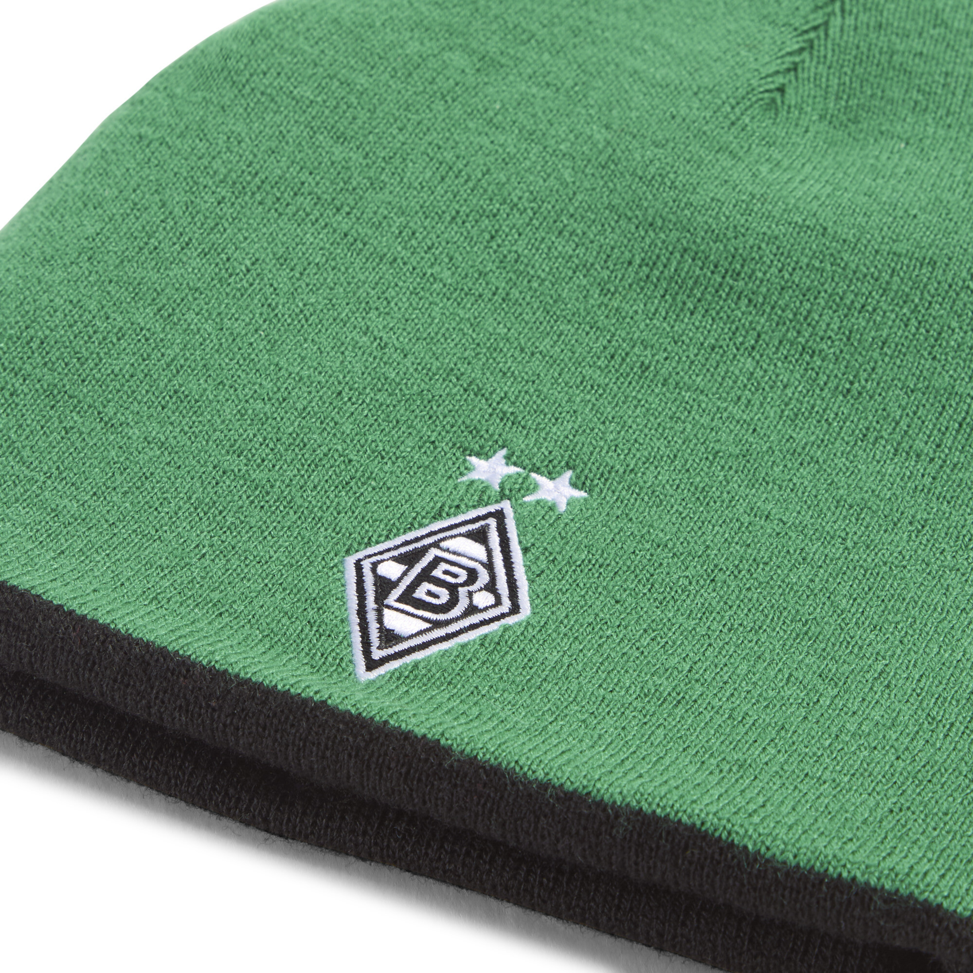 PUMA Borussia MÃ¶nchengladbach omkeerbare beanie uniseks, Zwart/Wit thumbnail 2