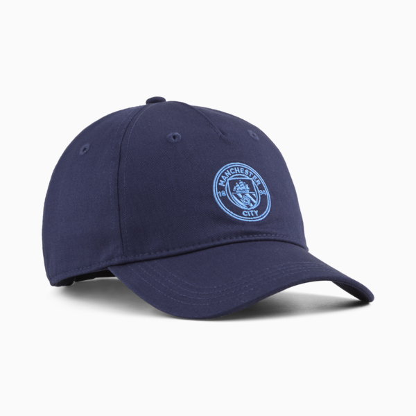Gorra Manchester City Essentials, PUMA Navy-Team Light Blue, large-MEX