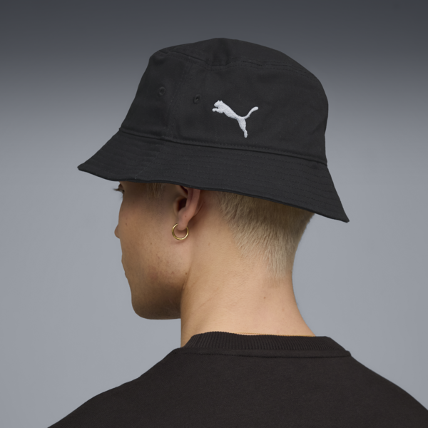 Bucket hat Manchester City Essentials, PUMA Black-PUMA Silver, large-MEX