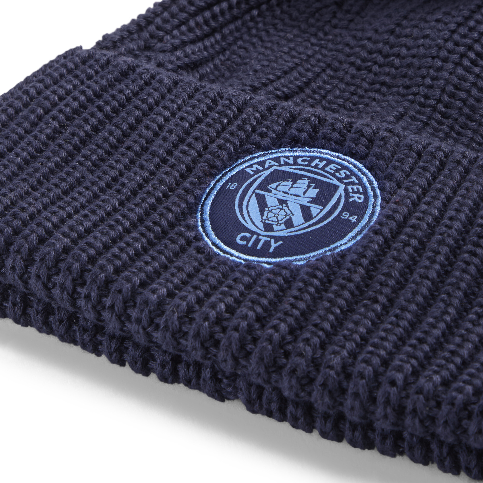 PUMA Manchester City Essentials beanie, Blauw thumbnail 2