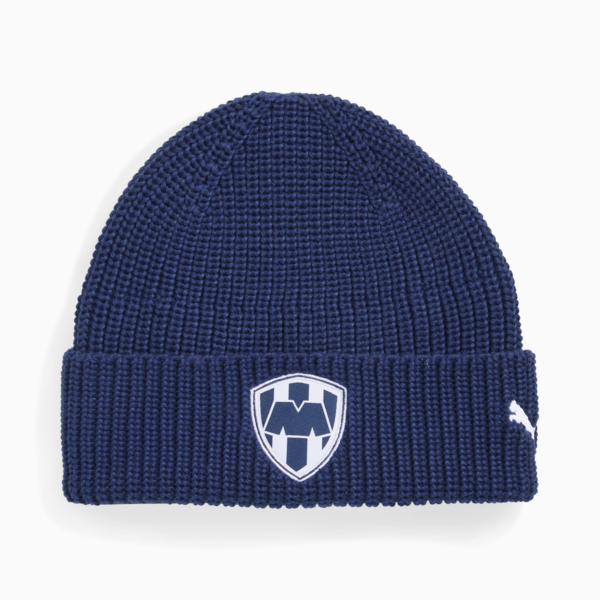 Gorro Rayados de Monterrey Essentials, Persian Blue-PUMA White, large-MEX