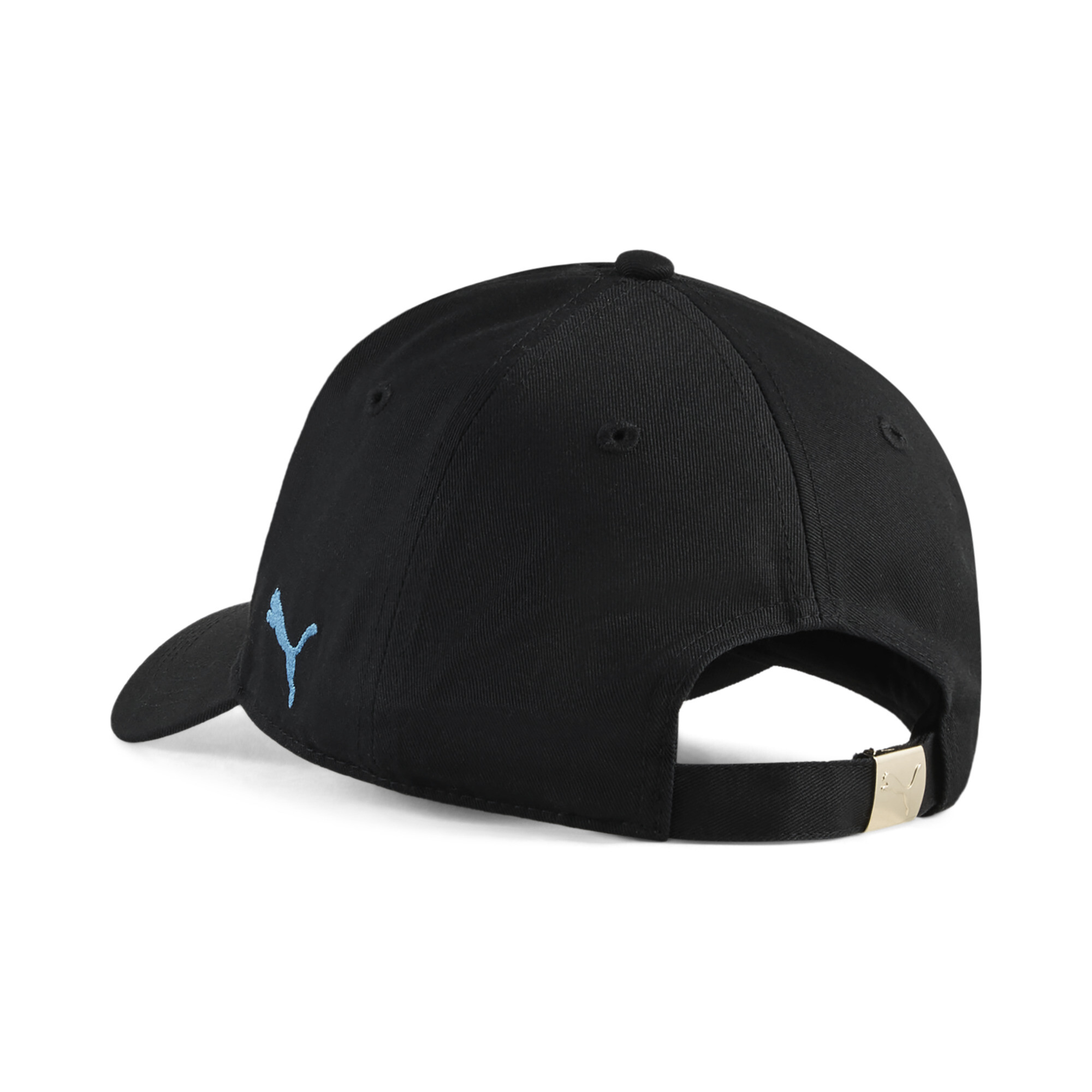PUMA Olympique de Marseille Essentials Cap, Blauw/Zwart thumbnail 2