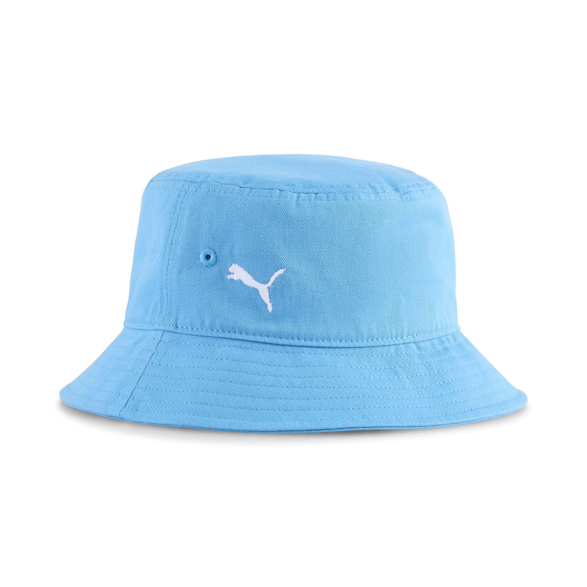 PUMA Olympique de Marseille Essentials buckethat, Blauw/Wit thumbnail 2