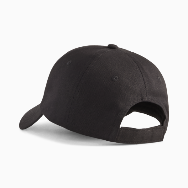 Essentials PUMA Cat Baseball Cap Youth, PUMA Black, large-MEX