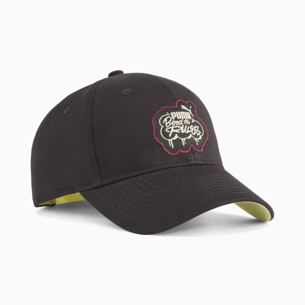 Comic Baseball Cap Youth, PUMA Black, large-MEX