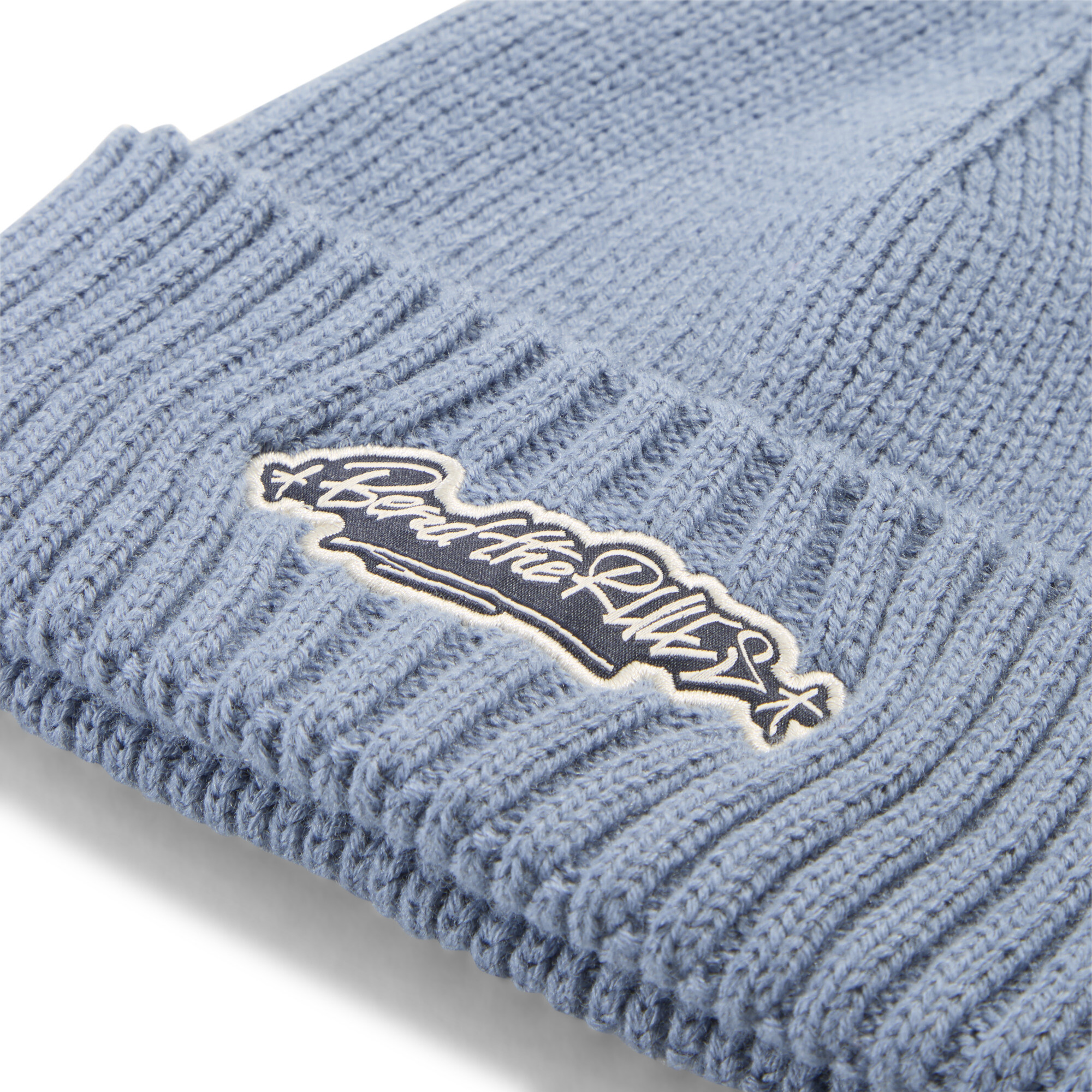 PUMA Comic beanie met middelhoge kroon, Blauw thumbnail 2