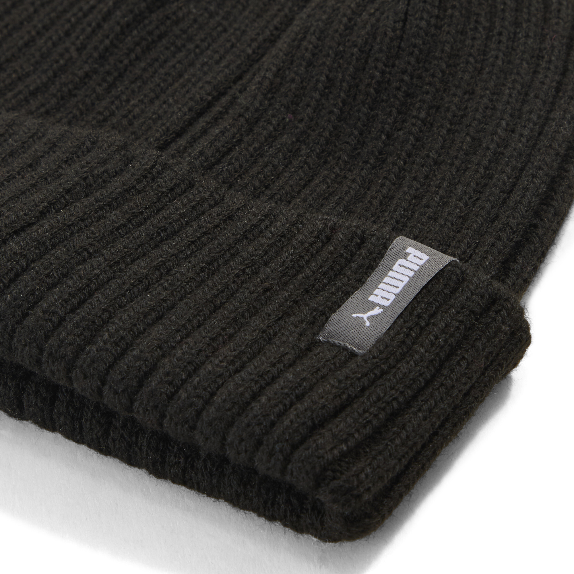 PUMA Klassieke beanie met lage kroon, Zwart thumbnail 2