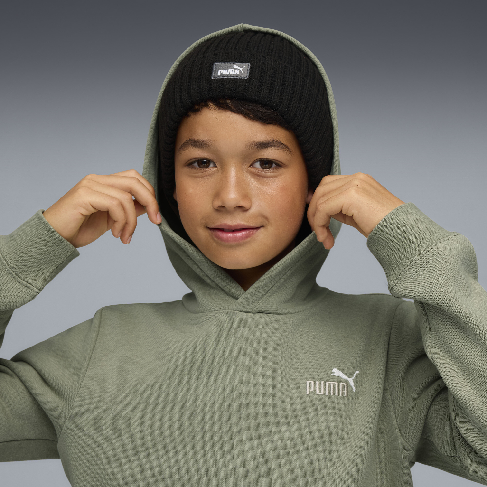 PUMA Klassieke beanie met lage kroon, Zwart thumbnail 4