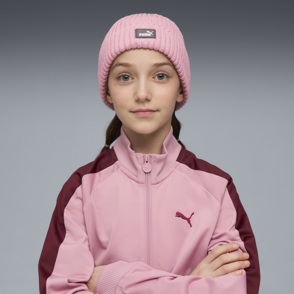 Classic Low Crown Beanie Youth, Poised Pink, large-ZAF