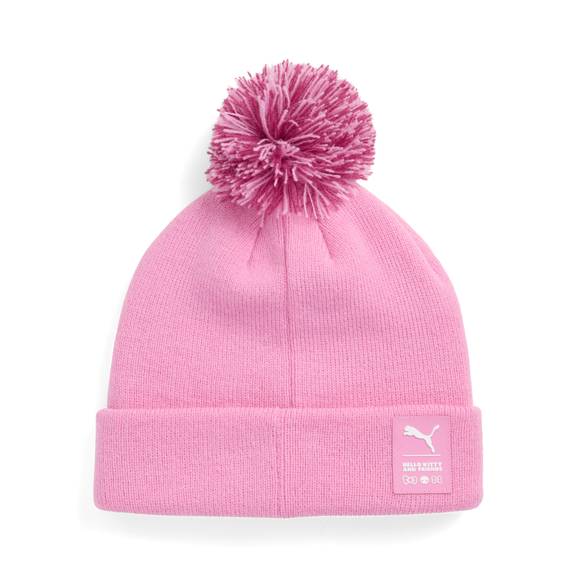 PUMA x HELLO KITTY AND FRIENDS Pom Pom beanie, Roze thumbnail 4
