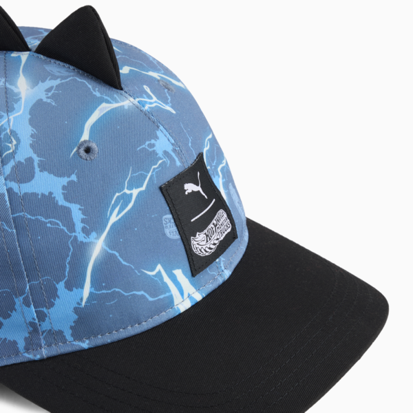 Gorra PUMA x HOT WHEELS™ para niños, Cool Blue, large-MEX