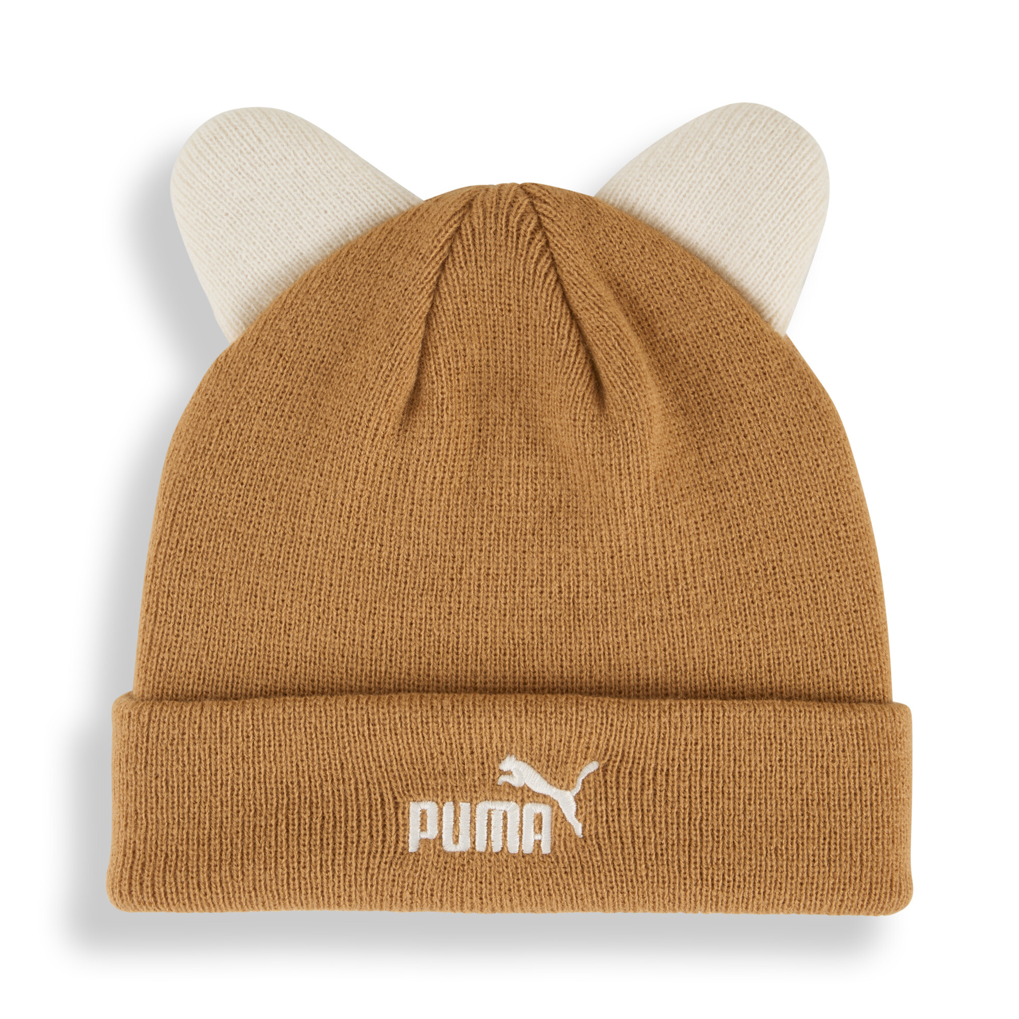 Puma Animal Mid Crown Beanie Hat Kids In Brown