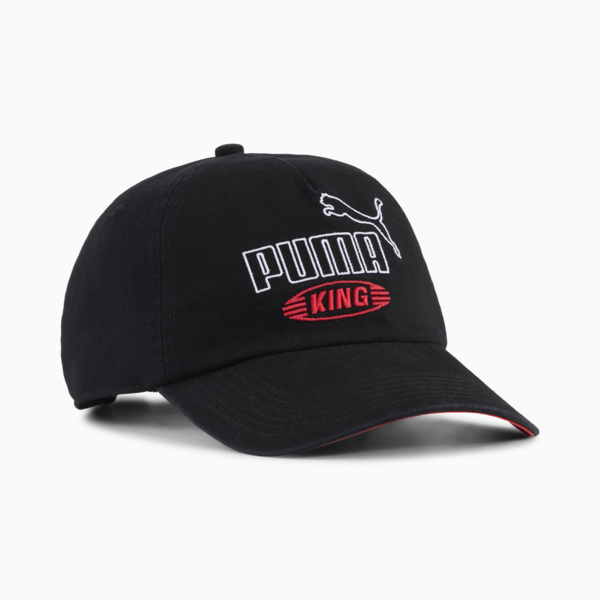 KING Baseball Cap, PUMA Black, large-ZAF