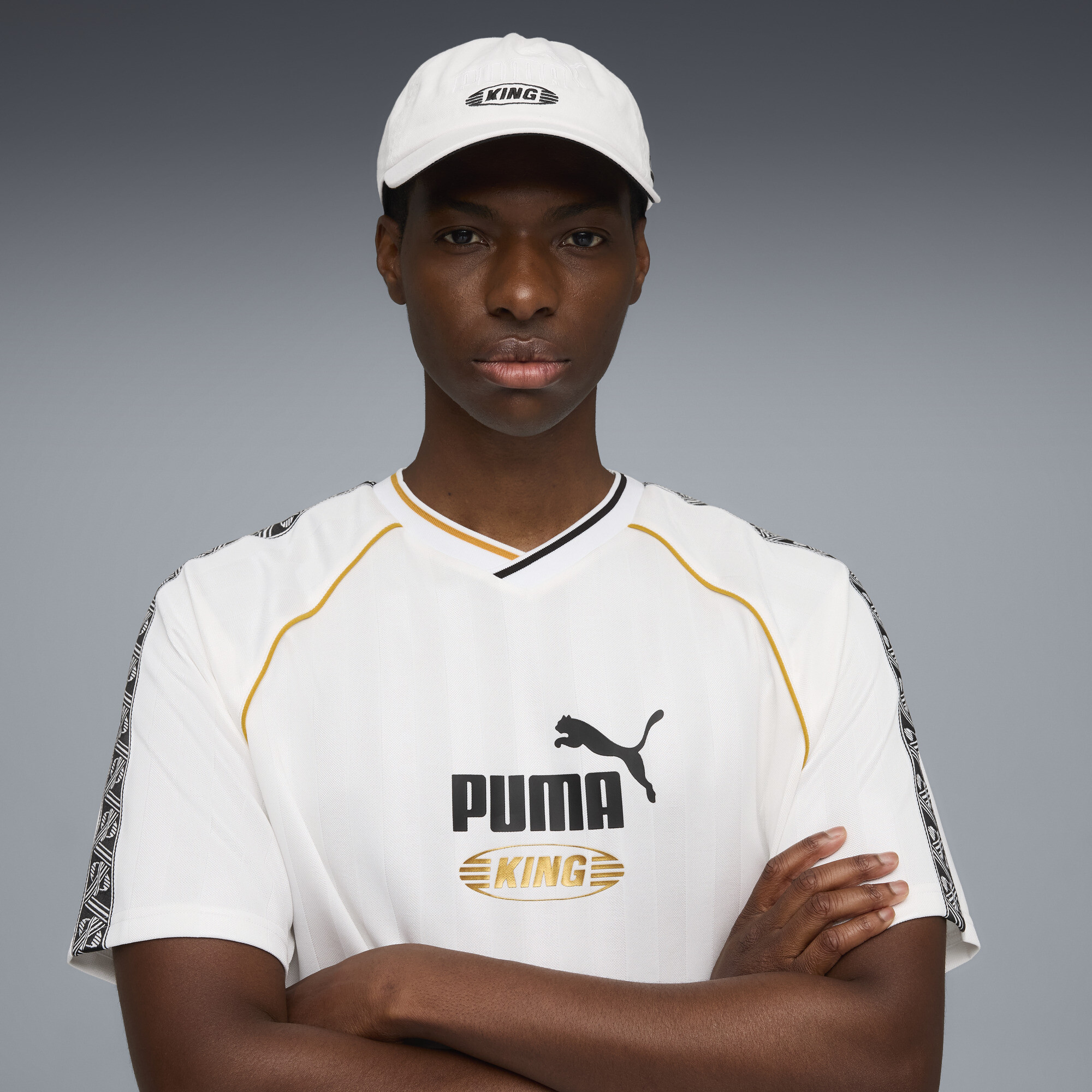 PUMA KING baseballpet, Wit thumbnail 4