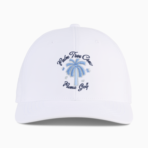 PUMA x PALM TREE CREW Golf Cap, White Glow, large-ZAF