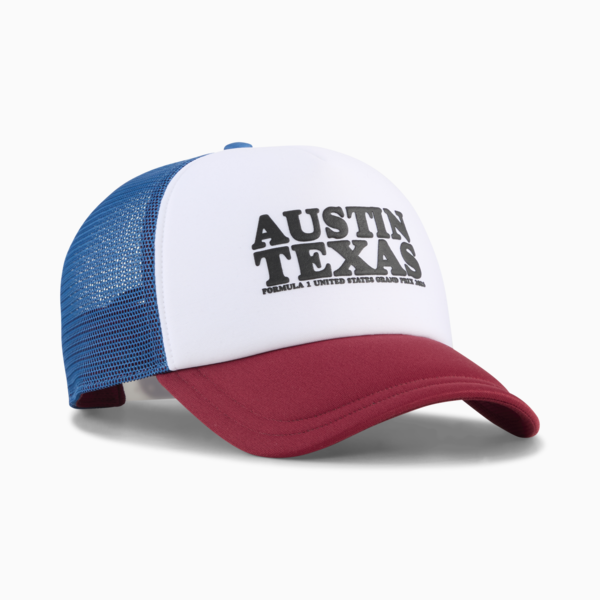 Gorra truckerF1 Austin, PUMA White-Lake Blue, large-ARG