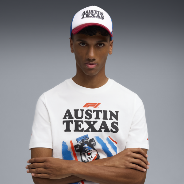 Gorra truckerF1 Austin, PUMA White-Lake Blue, large-ARG