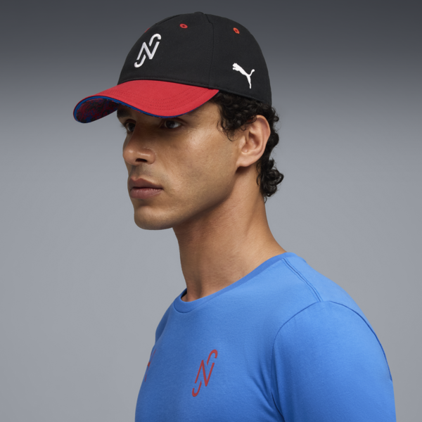 Neymar Jr Football Cap, PUMA Black-PUMA Red-Ultra Blue, large-ZAF