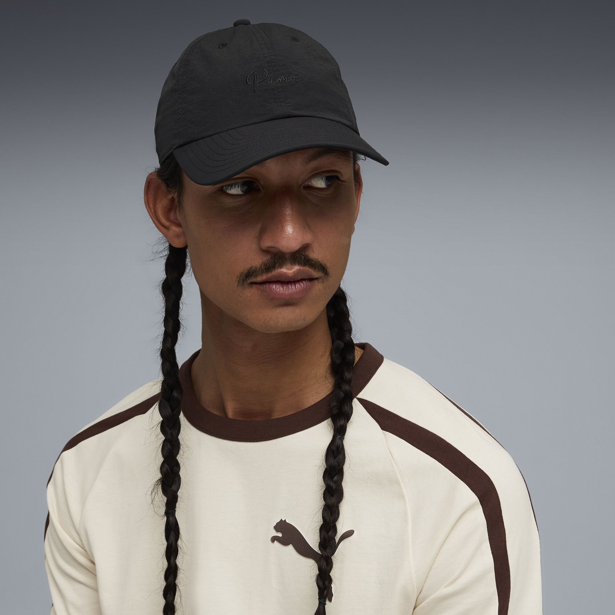 PUMA Premium Essentials Script dad-pet, Zwart thumbnail 4