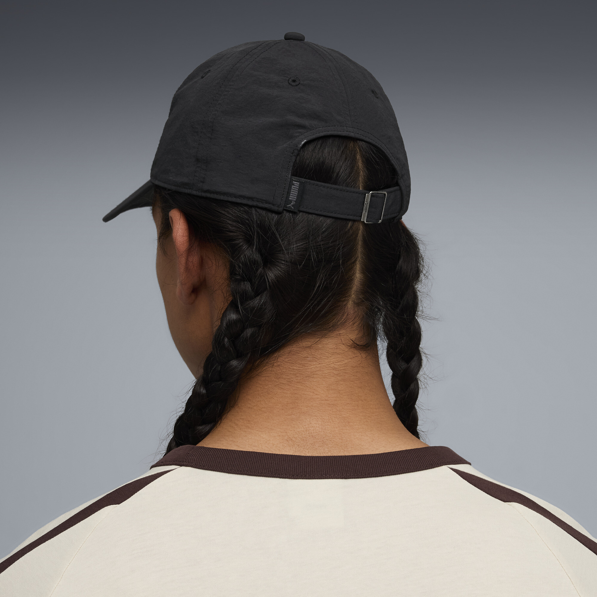 PUMA Premium Essentials Script dad-pet, Zwart thumbnail 3