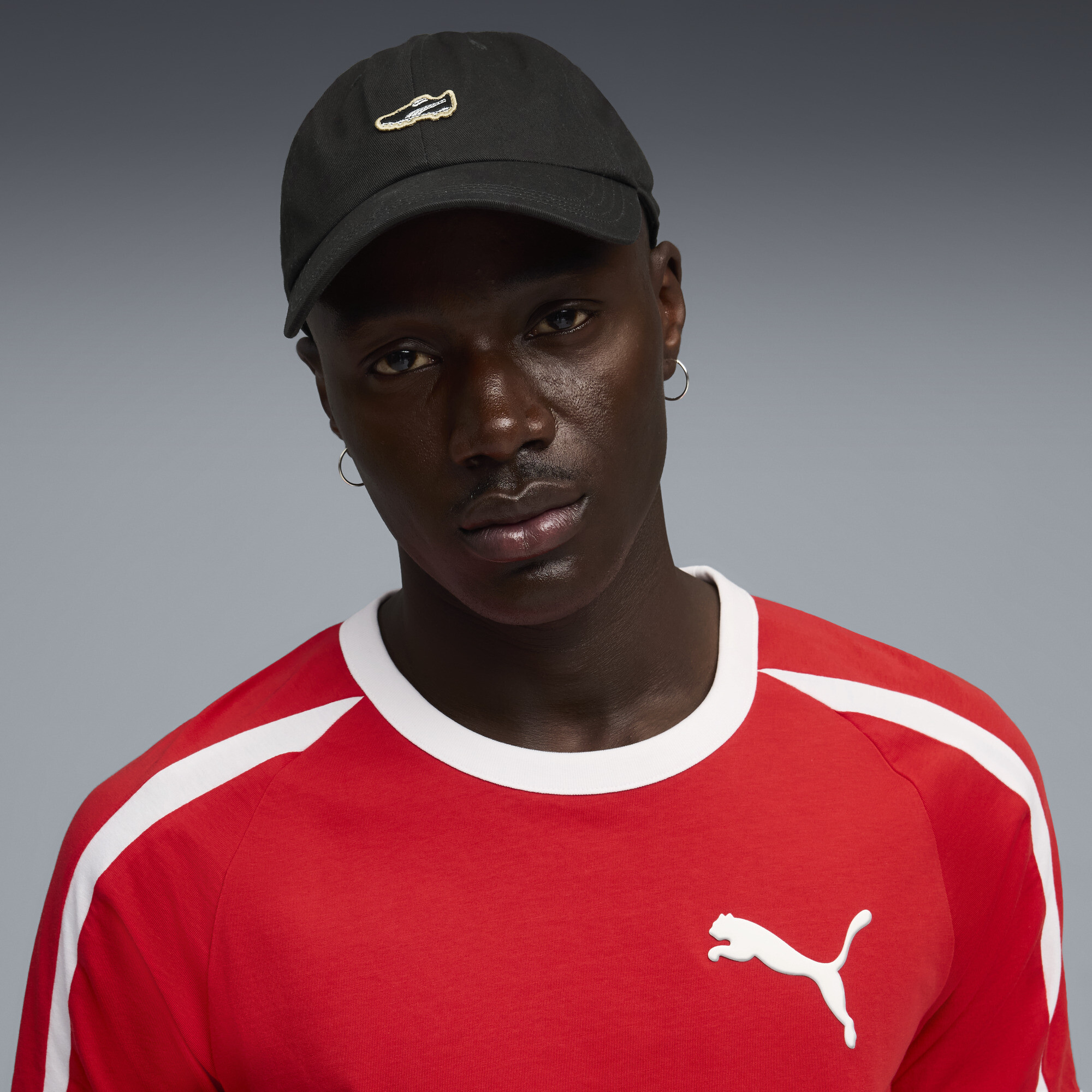 PUMA Prime Graphic dad-pet, Zwart thumbnail 4