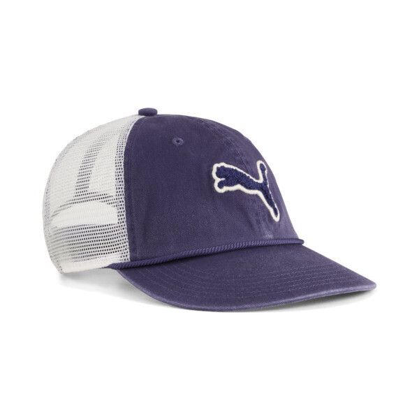 Gorra con malla PUMA Cat En Deep Plum/Frosted Ivory