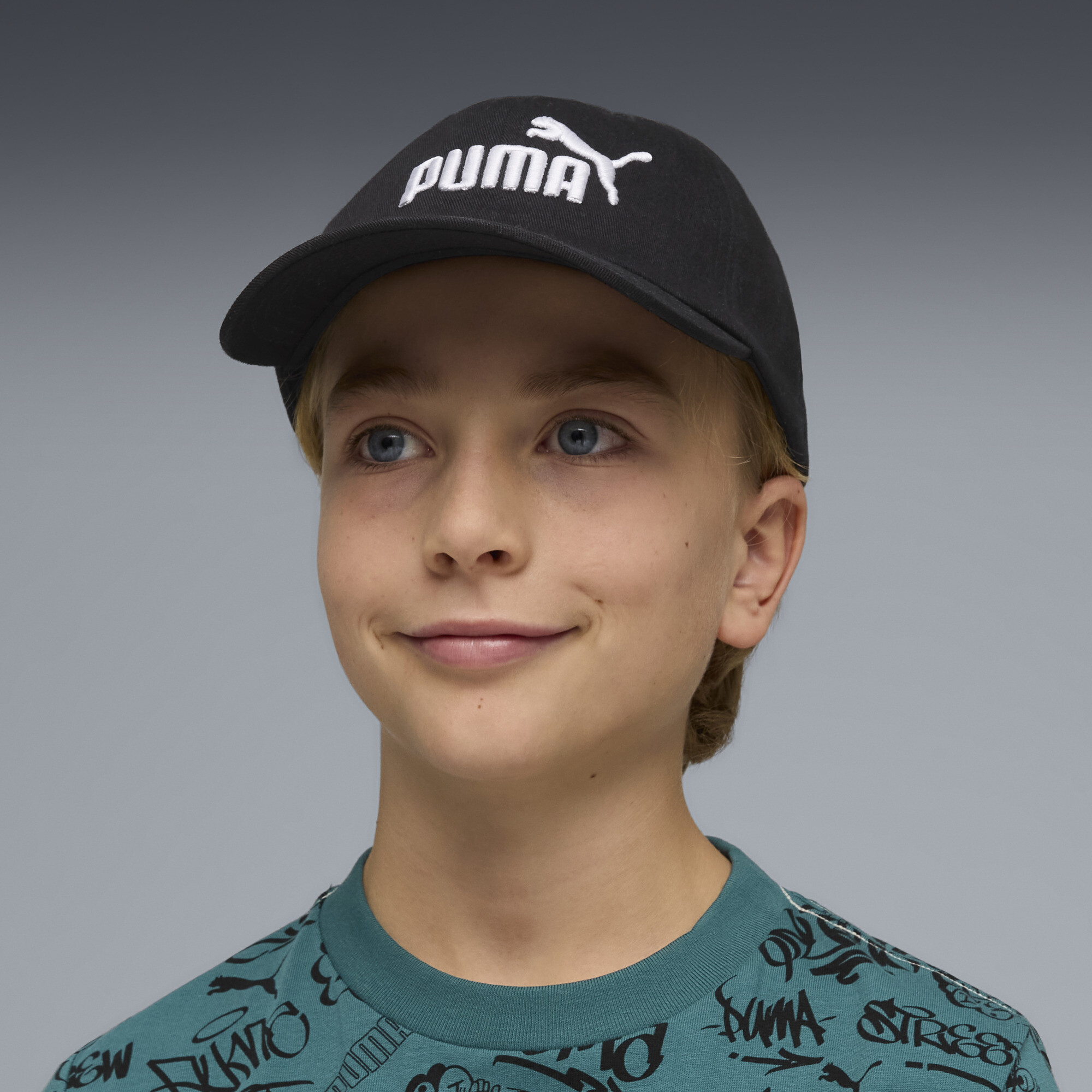 PUMA Essentials No.1 Logo baseballpet, Zwart thumbnail 4