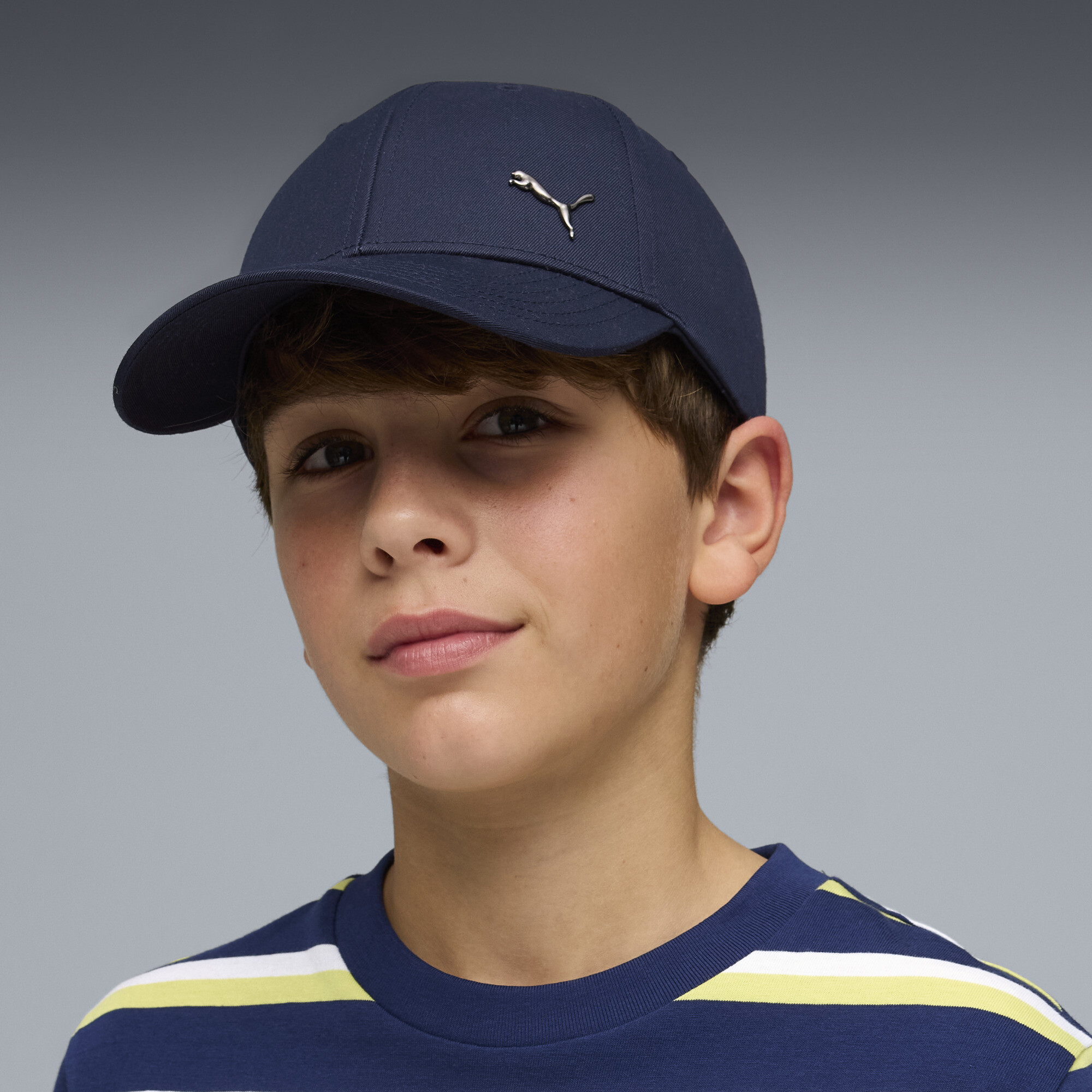 Essentials Metal PUMA Cat baseballpet, Blauw thumbnail 5