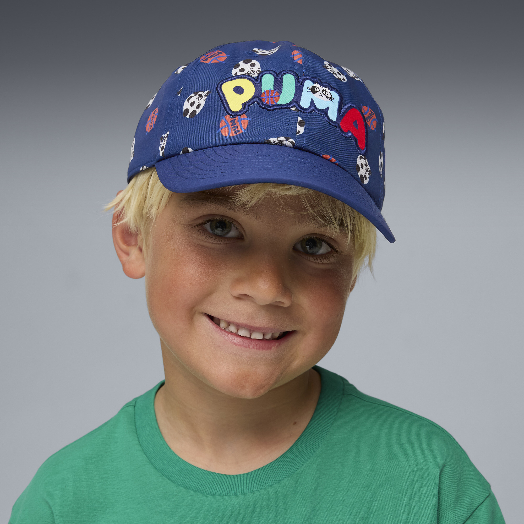 PUMA Essentials dad-pet, Blauw thumbnail 4