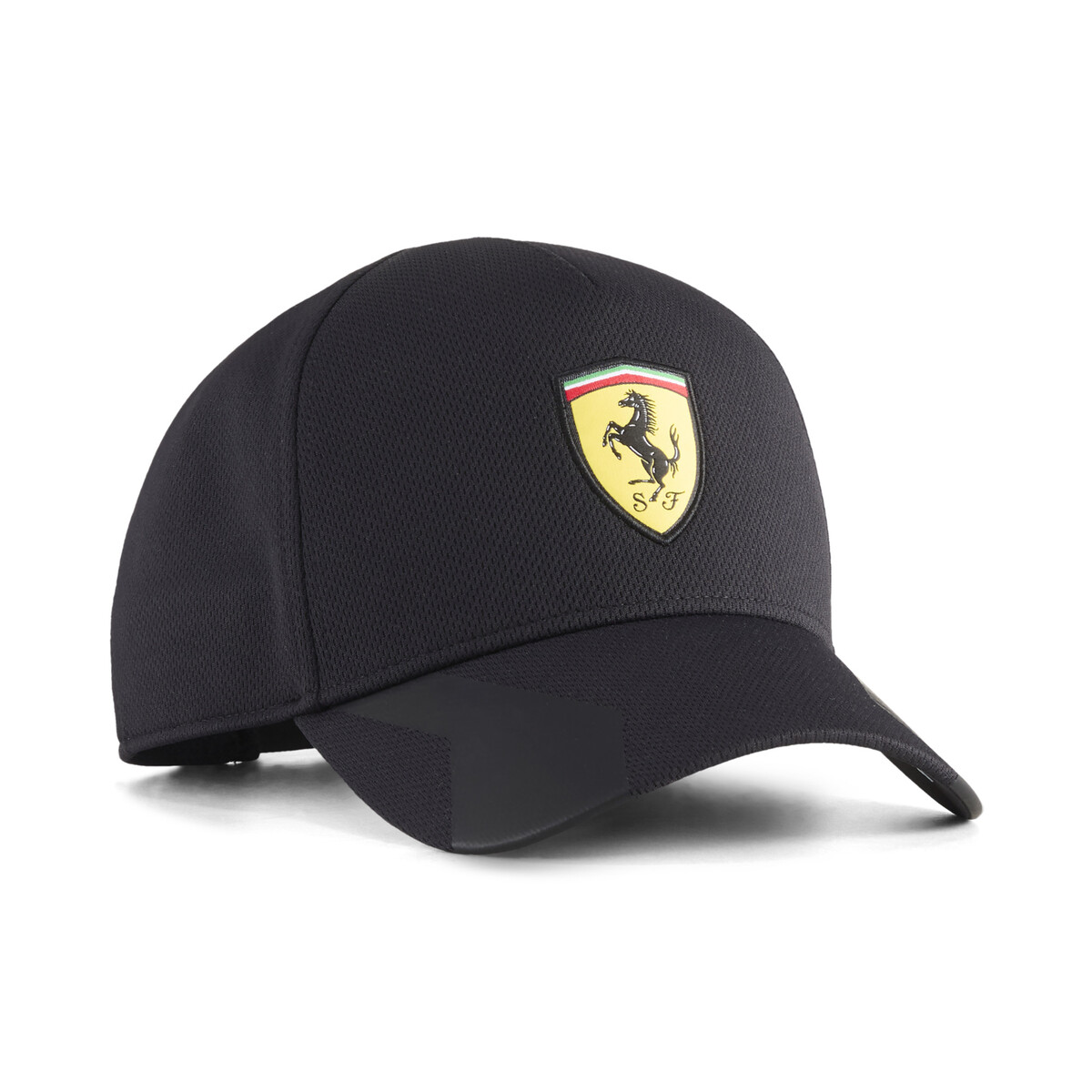 Scuderia Ferrari Baseball Cap in Black by PUMA, One Size