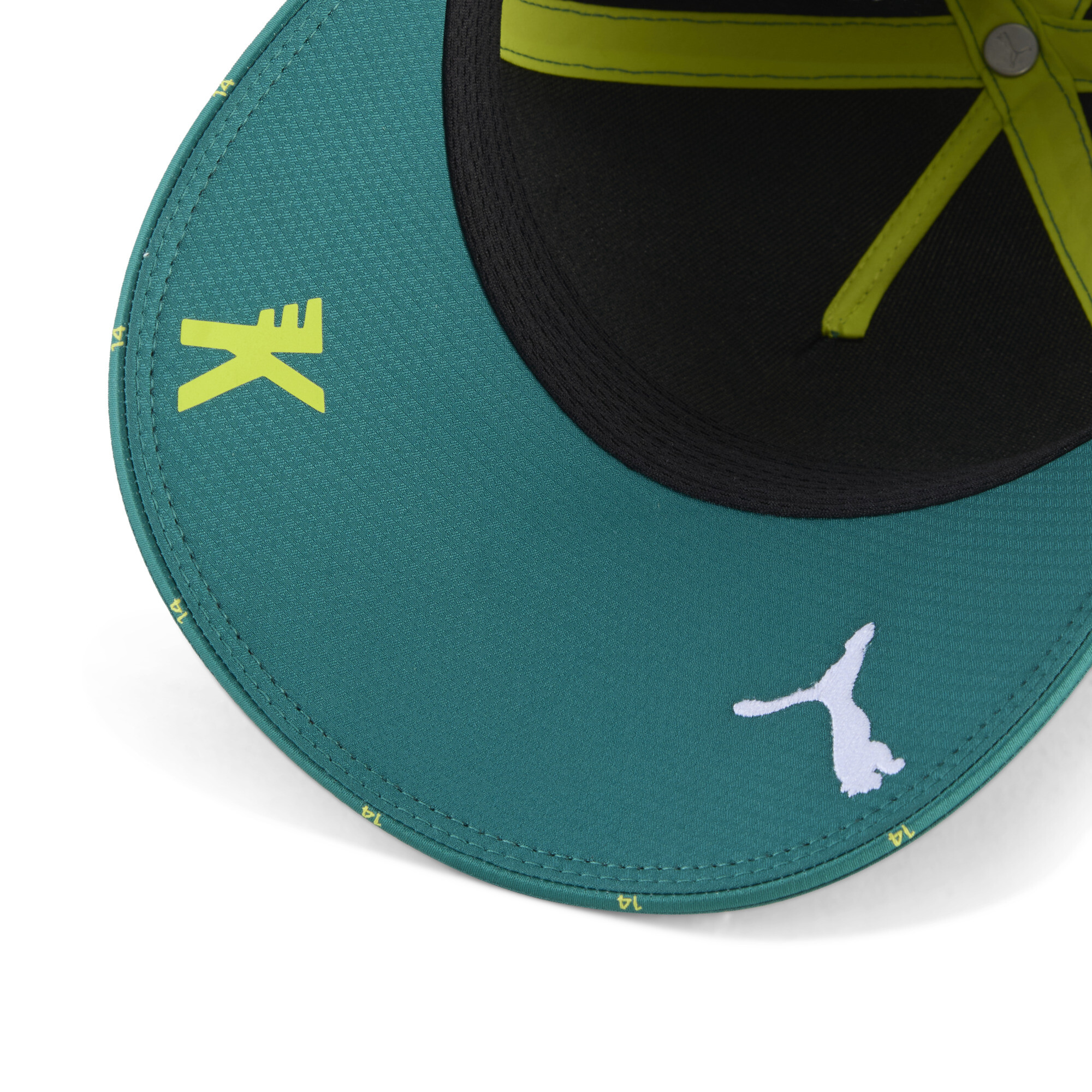PUMA x ASTON MARTIN ARAMCO F1Â® TEAM Replica Alonso pet, Groen thumbnail 2