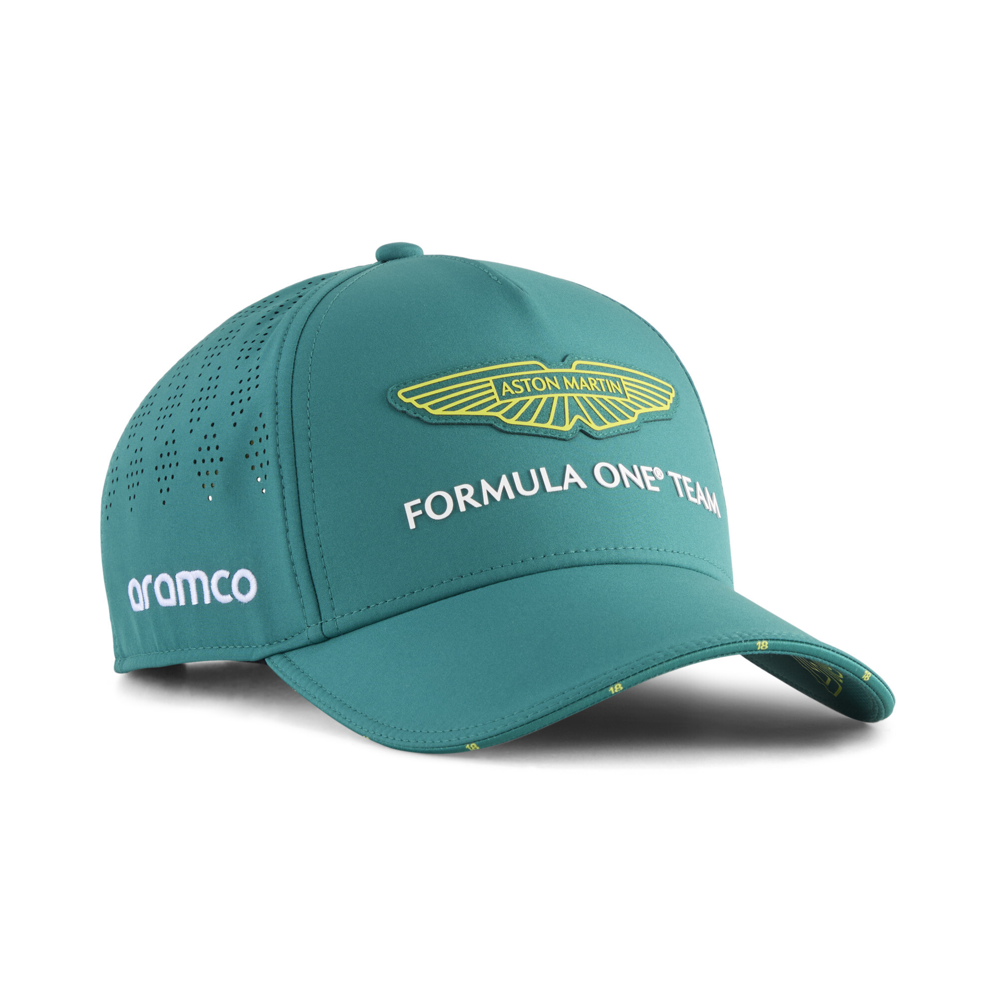 PUMA x ASTON MARTIN ARAMCO F1® TEAM Replica Stroll Adjustable Hat in Green