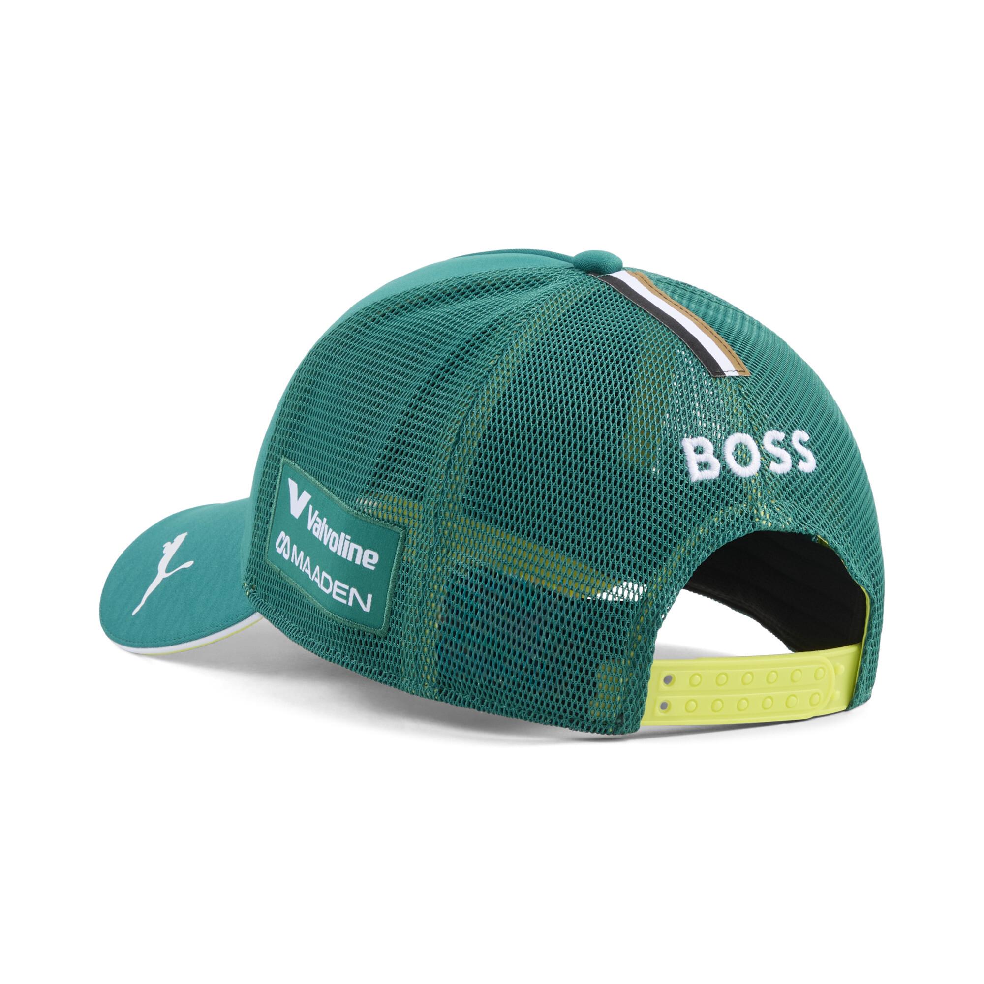 PUMA x ASTON MARTIN ARAMCO F1® TEAM Replica Stroll truckerpet, Groen thumbnail 4