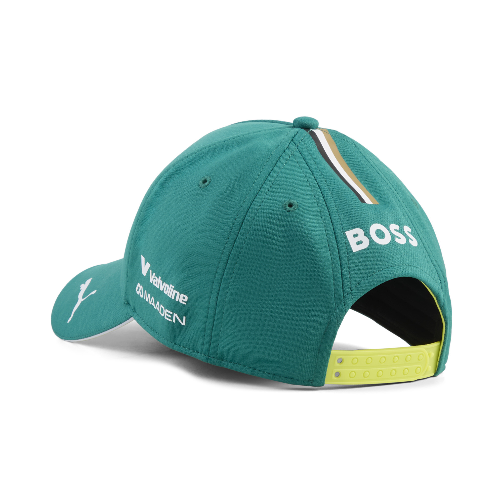 PUMA x ASTON MARTIN ARAMCO F1® TEAM Replica Alonso baseballpet, Groen thumbnail 4
