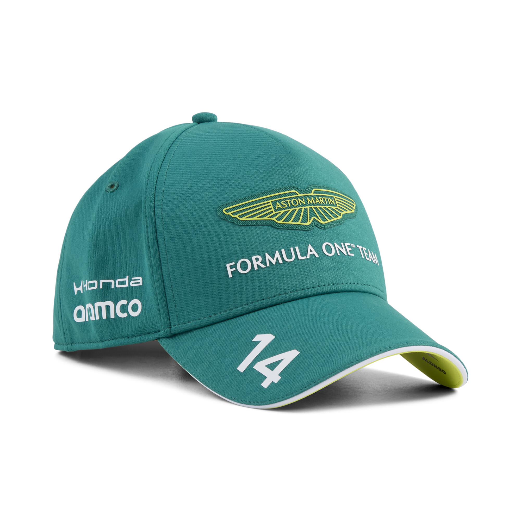 PUMA x ASTON MARTIN ARAMCO F1® TEAM Replica Alonso baseballpet, Groen