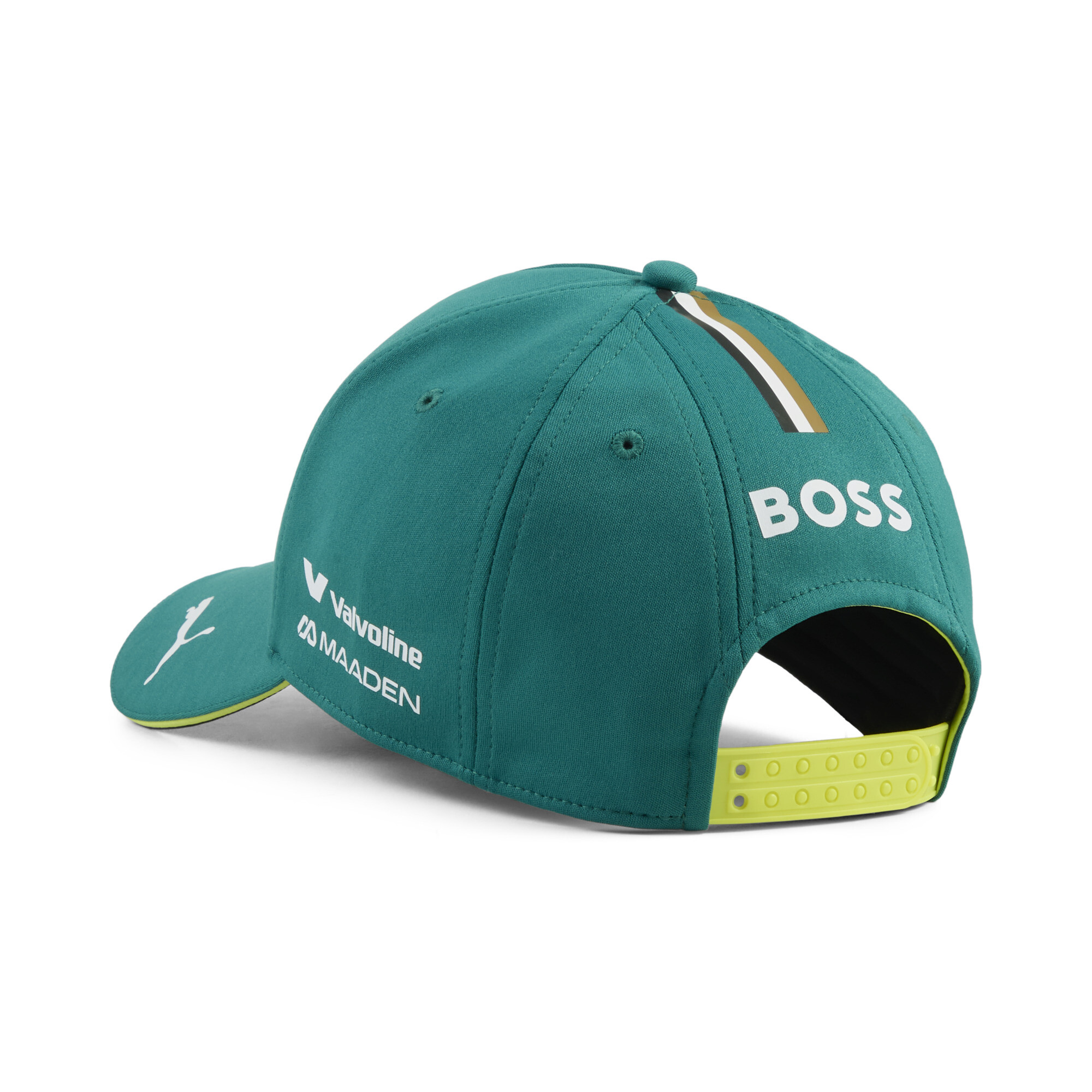 PUMA x ASTON MARTIN ARAMCO F1® TEAM Replica baseballpet, Groen thumbnail 4