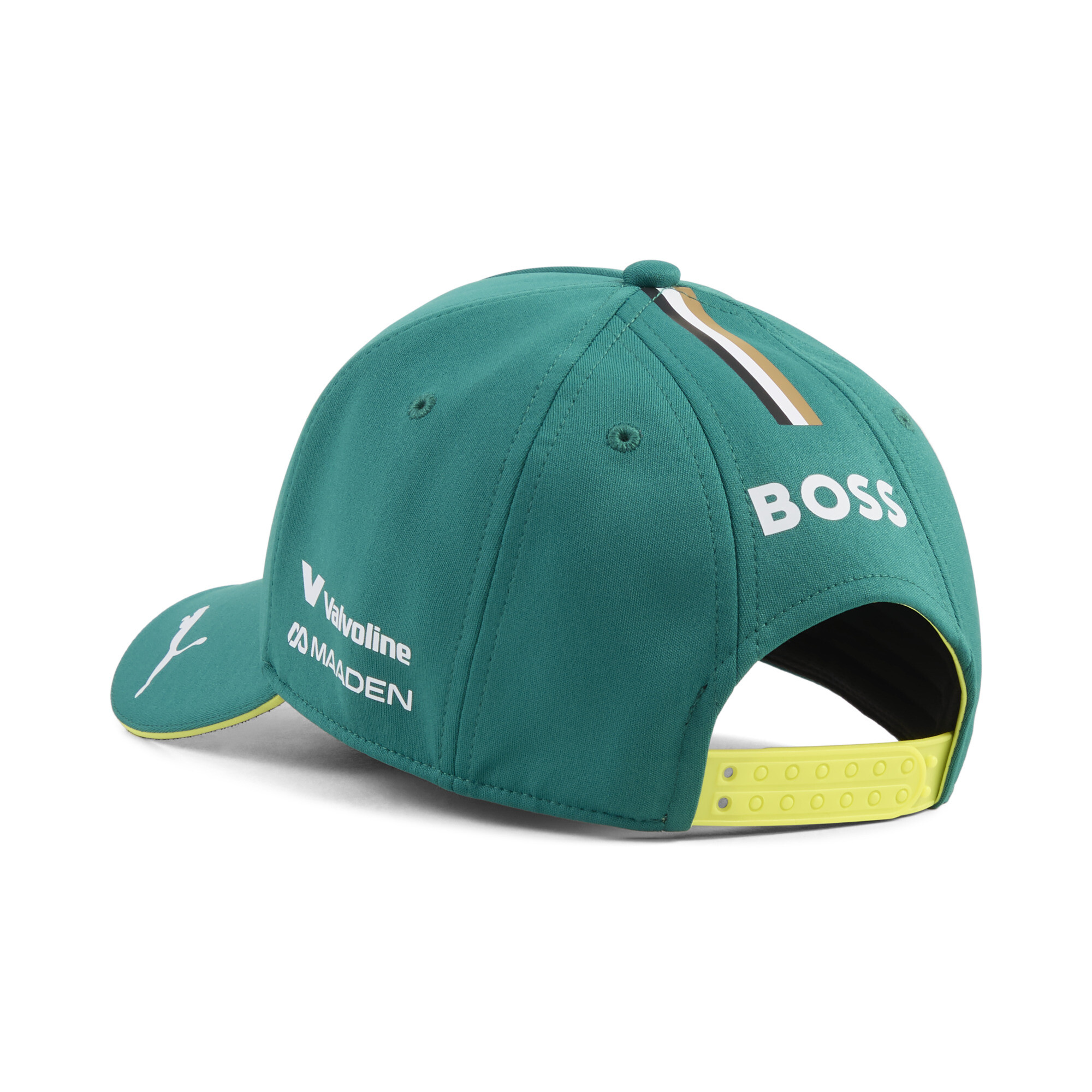 PUMA x ASTON MARTIN ARAMCO F1® TEAM Replica Team baseballpet, Groen thumbnail 4