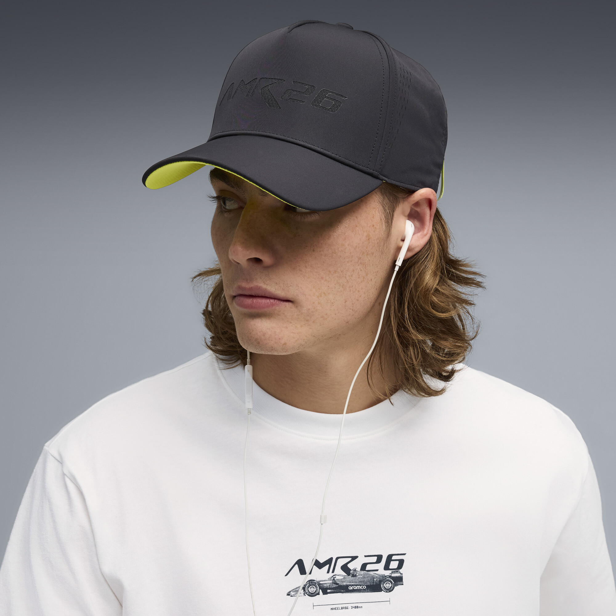 PUMA x ASTON MARTIN ARAMCO F1Â® TEAM Lifestyle baseballpet, Zwart thumbnail 4