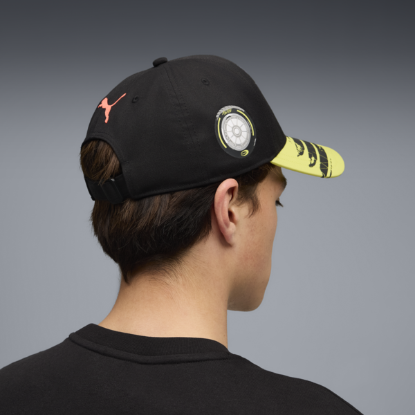 A$AP ROCKY x PUMA AWGE Cap, PUMA Black-Lime Sheen, large-ZAF