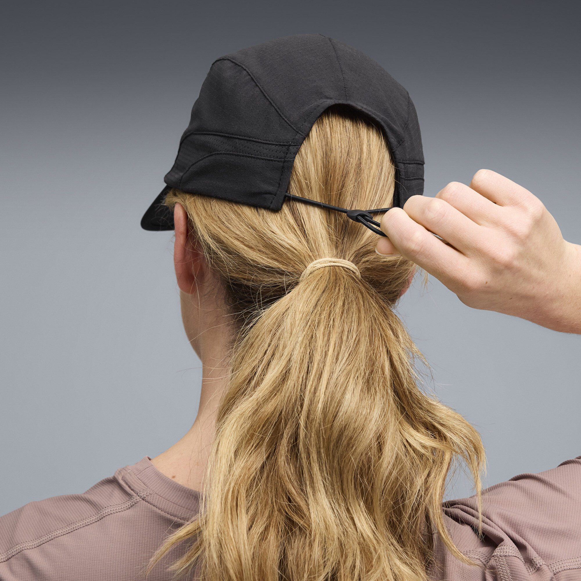 PUMA Race Day pet met 5 panden, Zwart thumbnail 3