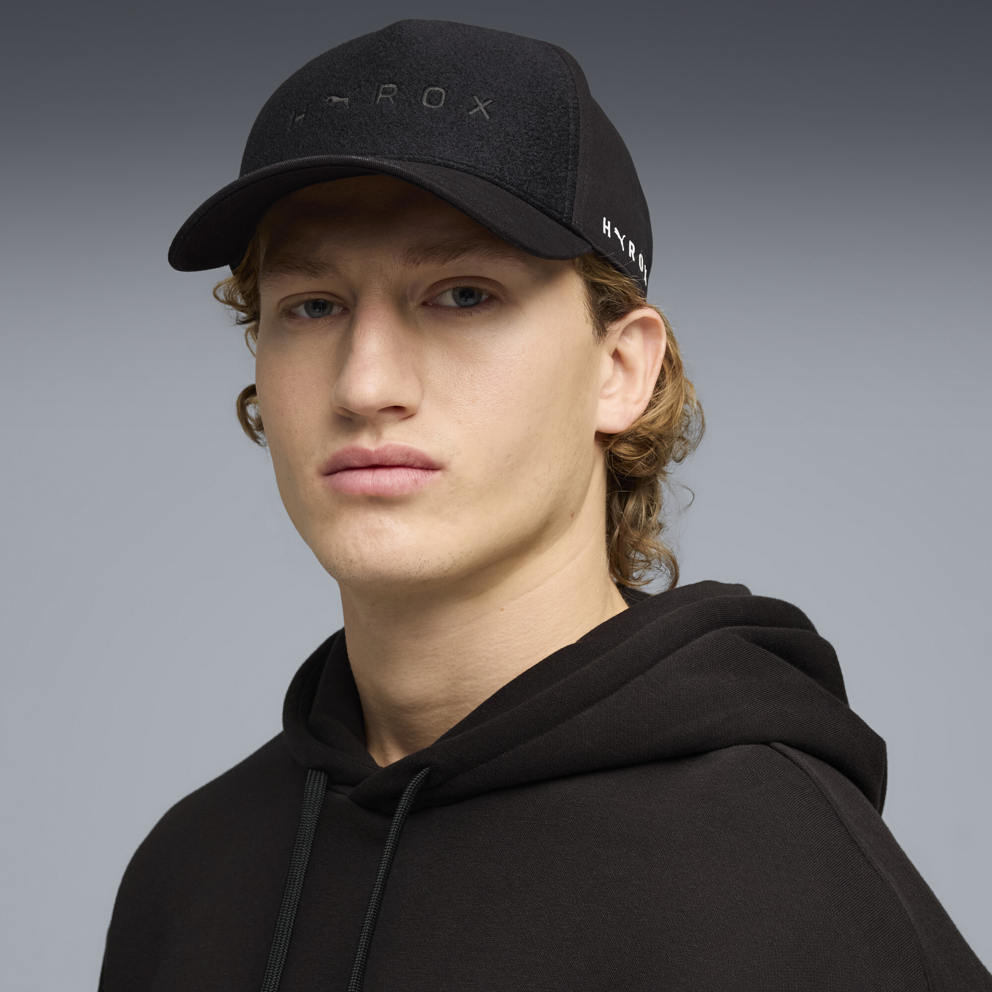 PUMA x HYROX baseballpet, Zwart thumbnail 4