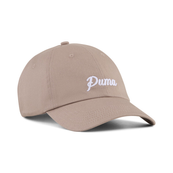 Gorra PUMA con visera Essentials Script En Sandstone