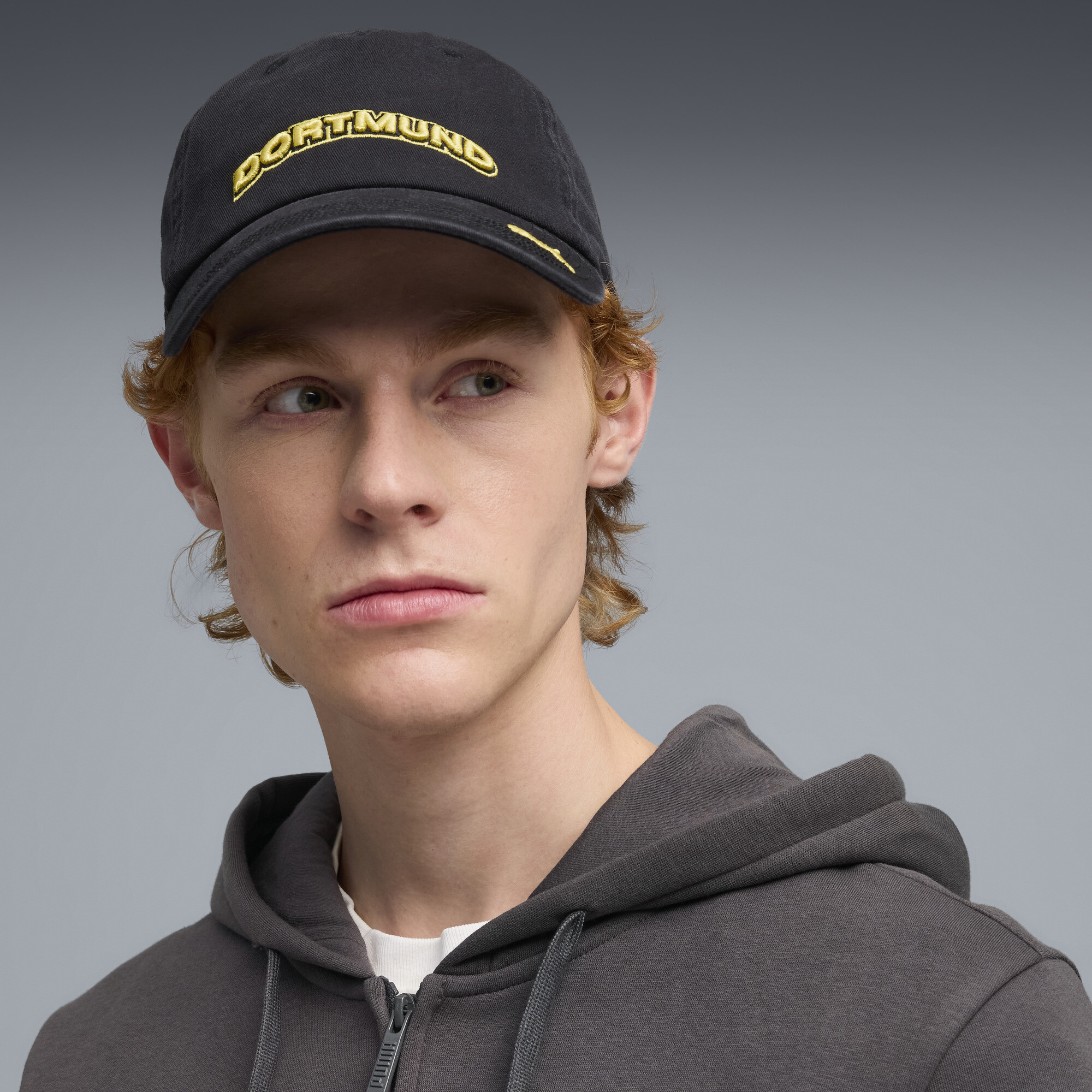 PUMA Borussia Dortmund ftblCulture pet, Zwart/Geel thumbnail 5