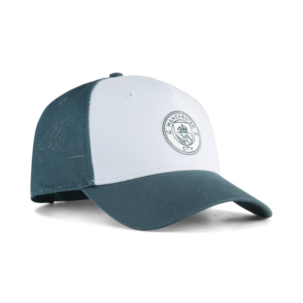Gorra PUMA con visera Manchester City KING En Verde Terrain/Sea Glass