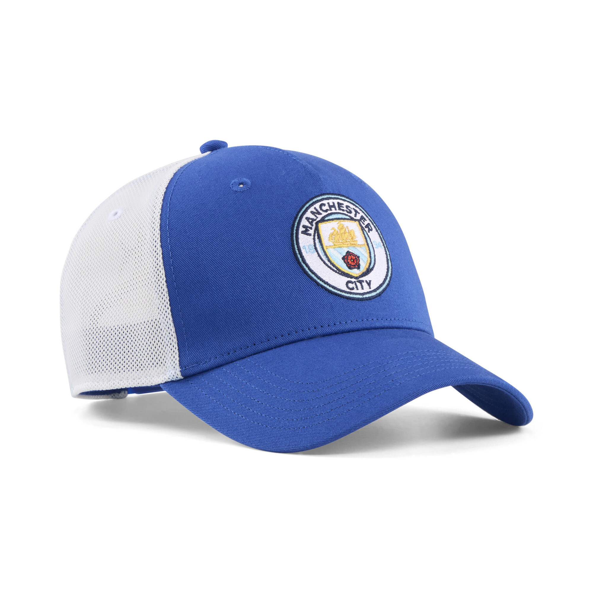 PUMA Adult Manchester City Blue Club Cap Hat, Men's
