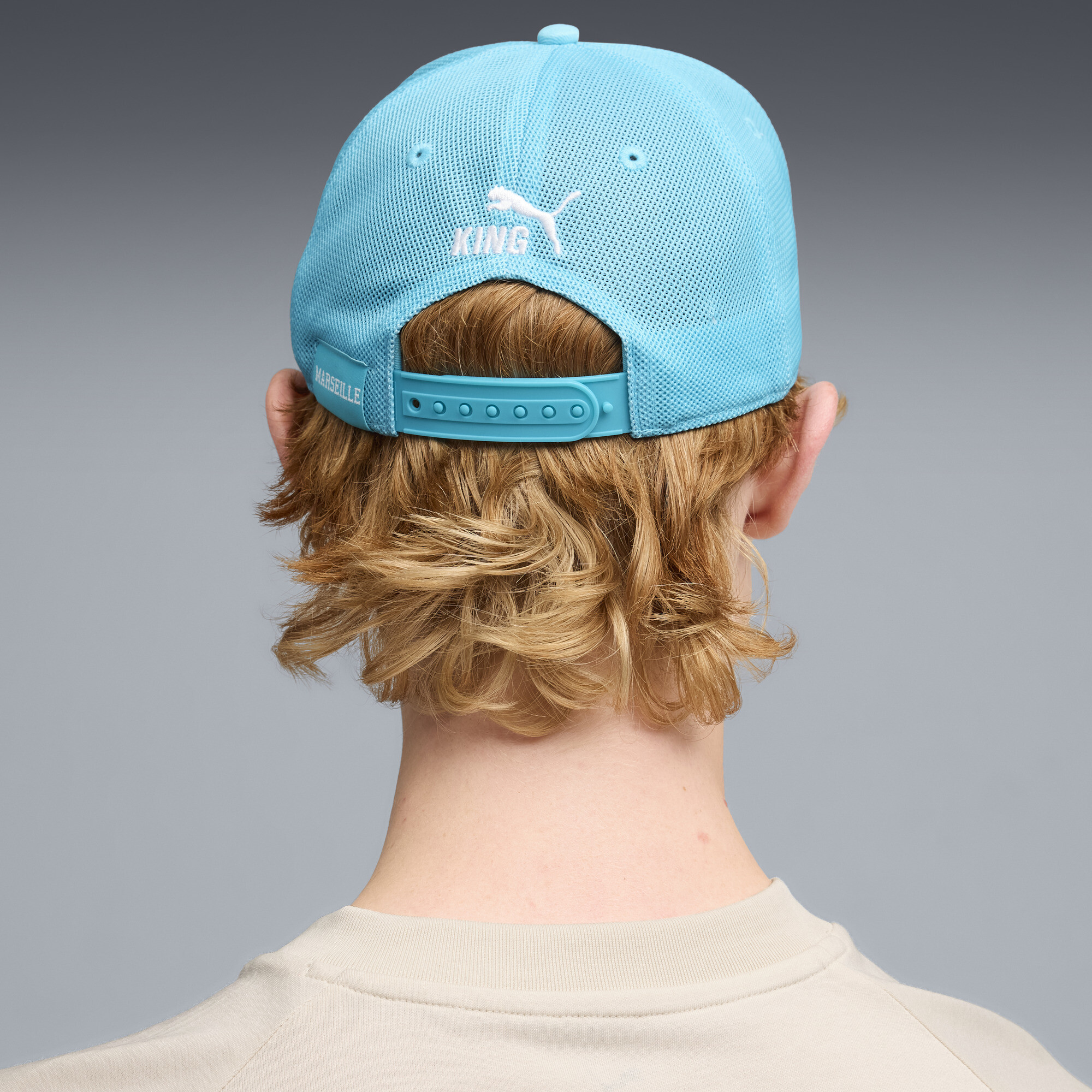 PUMA Olympique de Marseille KING truckerpet, Wit thumbnail 3