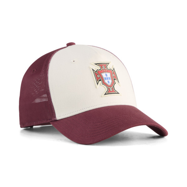 Gorra PUMA con visera Portugal KING En Ruby Shimmer/Alpine Snow