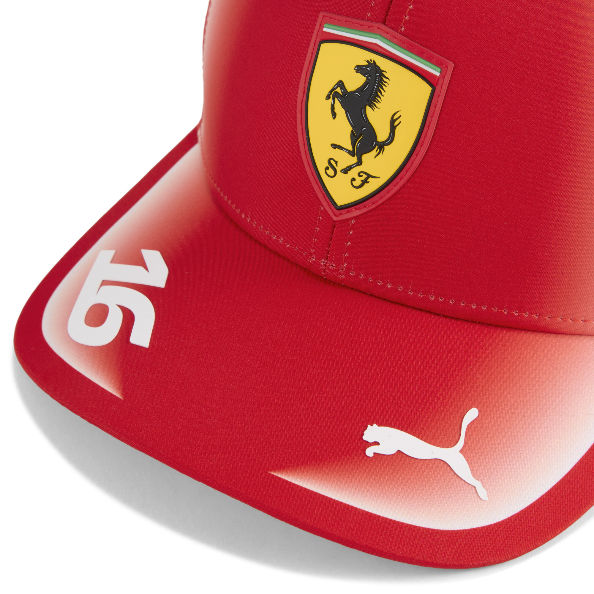 PUMA Scuderia Ferrari Replica Leclerc baseballpet, Rood thumbnail 3