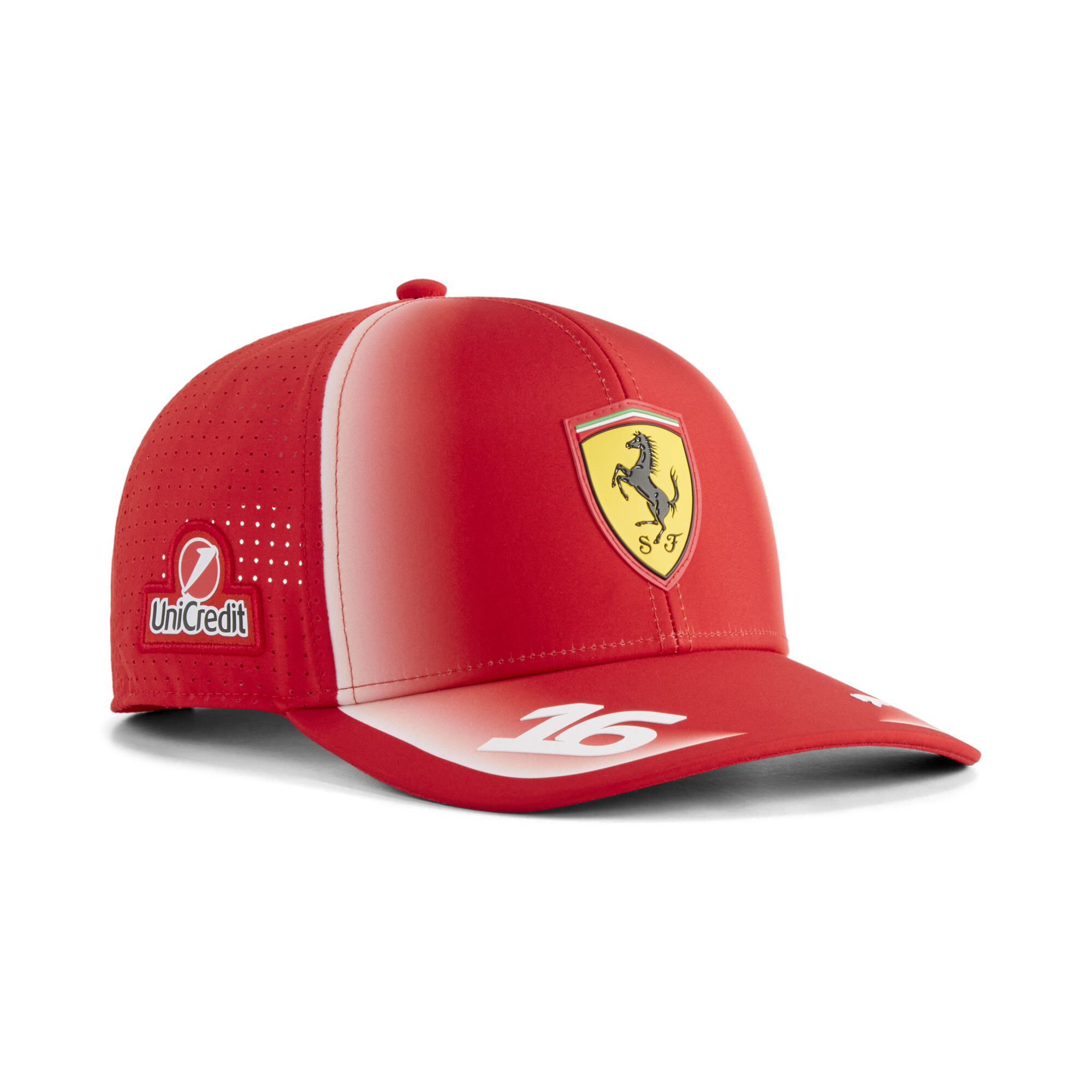 PUMA Scuderia Ferrari Replica Leclerc baseballpet, Rood